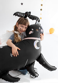 32 Inch Magical Cat Foil Balloon, 3 of 3