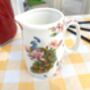 Cream Jug In Peacock Design, thumbnail 2 of 7