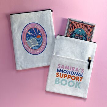 Personalised Book Sleeve Emotional Support, 2 of 2