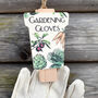 Big Peg 'Gardening Gloves' Vegetable Design, thumbnail 1 of 2