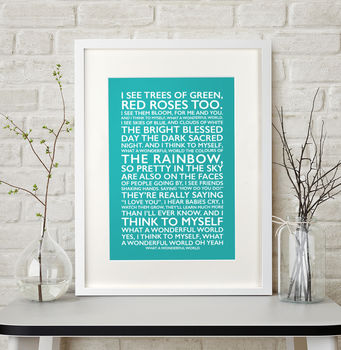 Personalised Favourite Words Poster, 7 of 9