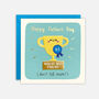 Best Parent Trophy Father's Day Card By James Ellis, thumbnail 1 of 3