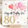 80th Birthday Nan Special Birthday Card, thumbnail 2 of 2