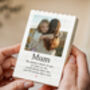 Personalised Mum Photo Block Keepsake, 'Always Have You' Birthday And Mother's Day Gift, thumbnail 8 of 12
