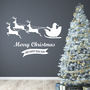 Merry Christmas Wall Stickers, thumbnail 1 of 2