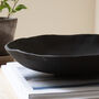 Black Ripple Edged Decorative Bowl, thumbnail 2 of 3