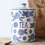 Blue Willow Tea Storage Jar, thumbnail 1 of 6