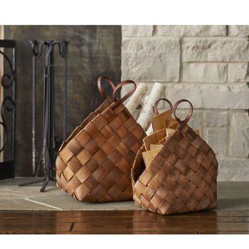 Metasequoia Baskets, Set Of Two, 2 of 2