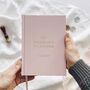 Wedding Planner Book Blush With Gold Foil, thumbnail 1 of 12