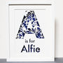 Personalised Name Paper Cut Picture Nautical Theme, thumbnail 3 of 7