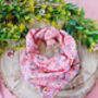 Pink Vintage Floral Dog Bandana, thumbnail 1 of 3