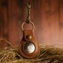 Apple Air Tag Genuine Leather Keychain / Keyring, thumbnail 5 of 7