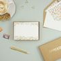 Autumnal Personalised Correspondence Cards, thumbnail 6 of 9