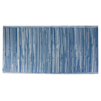 Blue And White Decorative Outdoor Rug, 2 of 2