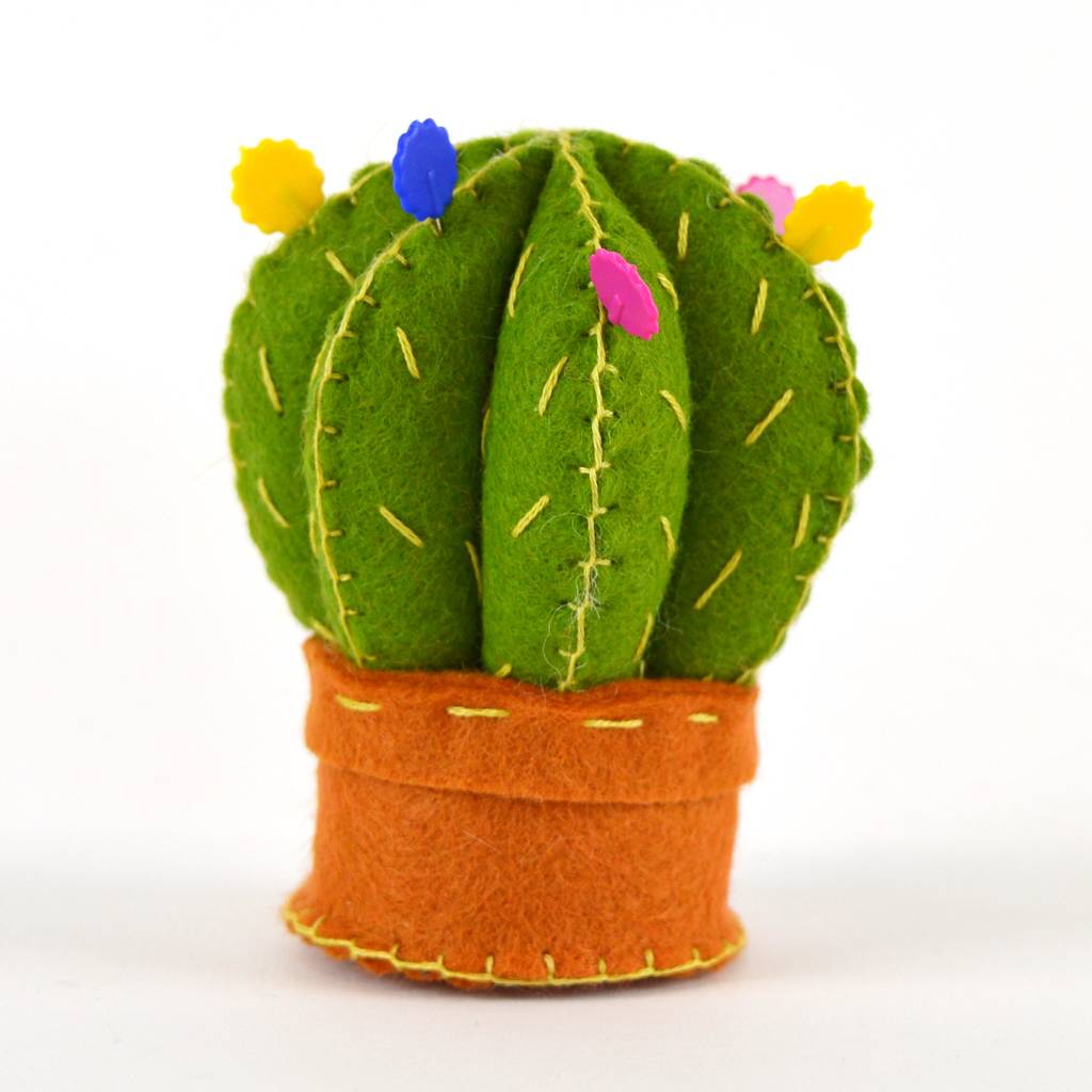 cactus pincushion mini kit by corinne lapierre | notonthehighstreet.com