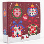Strawberry And Cherries Bamboo Socks Christmas Gift Set Four Pack, thumbnail 3 of 3