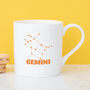 Gemini Constellation China Mug, thumbnail 5 of 9