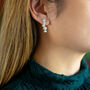 Sterling Silver Handmade Earrings, thumbnail 3 of 6