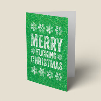 'Merry Fucking Christmas' Card, 2 of 7