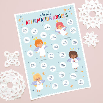 Personalised Affirmation Scratch Off Advent Calendar, 3 of 3