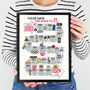 21st Birthday Personalised Print ‘The Road To 21’, thumbnail 6 of 12