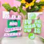 Bde Big Dream Energy Clear Acrylic Vinyl Poster Plaque, thumbnail 4 of 6