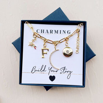 Build Your Own Story Celestial Charm Necklace, 5 of 9