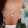 Hummingbird Necklace, Sterling Silver Or Gold Plated, thumbnail 2 of 11