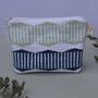 Handwoven Wash Bag Makeup Bag Zip Pouch, thumbnail 3 of 12