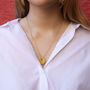 18k Gold Vermeil Or Silver Personalised Doodle Necklace, thumbnail 3 of 6