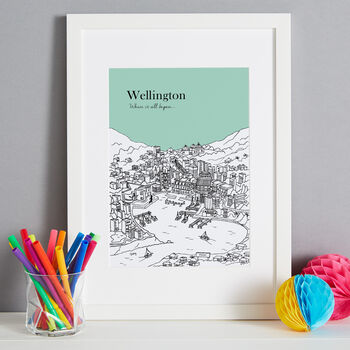 Personalised Wellington Print, 2 of 12