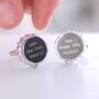 Personalised Bottle Top Cufflinks, thumbnail 2 of 8