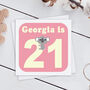 Personalised Children's Birthday Animal Age Card, thumbnail 9 of 10