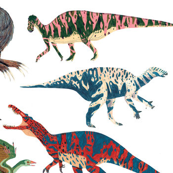 Colourful Dinosaurs Print, 11 of 12