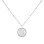Barcelona Silver June Birthstone Necklace Moonstone, thumbnail 3 of 4