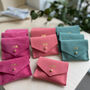 Personalised Suede Square Jewellery Pouch, thumbnail 4 of 12