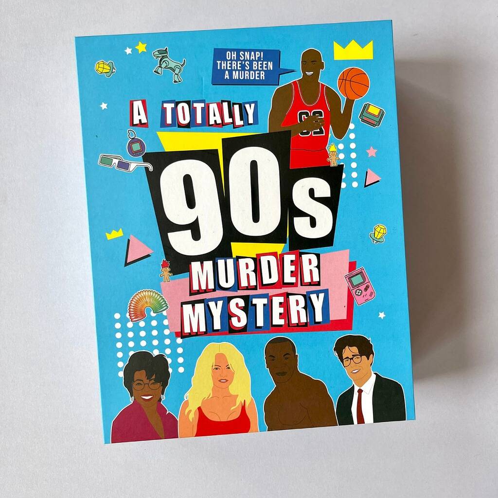 A Totally 90's Murder Mystery Game, 1 of 7