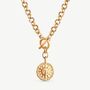 Zodiac Sun Pendant Necklace, thumbnail 1 of 9
