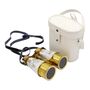 Personalised Mother Of Pearl Binoculars With White Leather Case, thumbnail 1 of 12