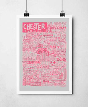 Chester Landmarks Print, 4 of 12