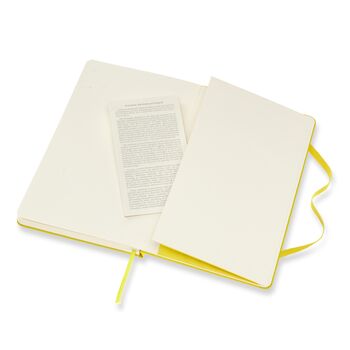 Personalised Moleskine Classic Notebook – Jaune Extra Large, 5 of 8