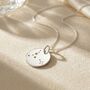 Pisces Constellation Sterling Silver Pendant Necklace, thumbnail 1 of 3