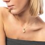 Four Leaf Clover Sterling Silver Necklace, thumbnail 1 of 6