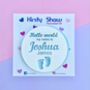 New Baby Arrival Announcement Plaque, Photo Prop, thumbnail 8 of 12
