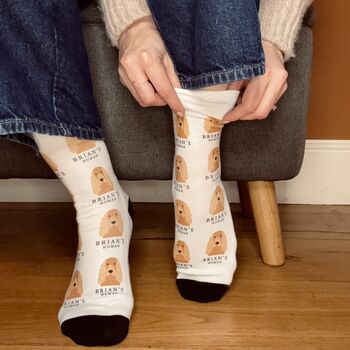 The Dogs Human Personalised Socks, 2 of 12