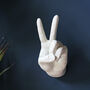 Peace Hand Wall Ornament Or Hook, thumbnail 4 of 7