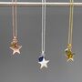 Personalised Star Birthstone Necklace, thumbnail 1 of 10