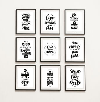 Motivational Quote Prints, 2 of 11