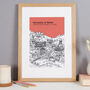 Personalised Exeter Graduation Gift Print, thumbnail 5 of 9