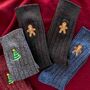 Men's Warm Bamboo Wool Christmas Socks Gift, thumbnail 1 of 8